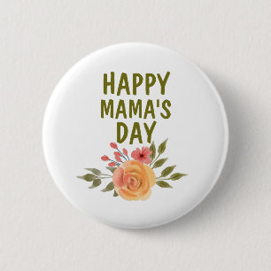 Badge Rond 5 Cm Joyeuse fête des Mères