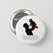 Badge Rond 5 Cm Joyeuse fête des Pères (Devant & derrière)