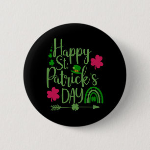 Badge Rond 5 Cm Joyeuse Saint-Patrick drôle pour les femmes