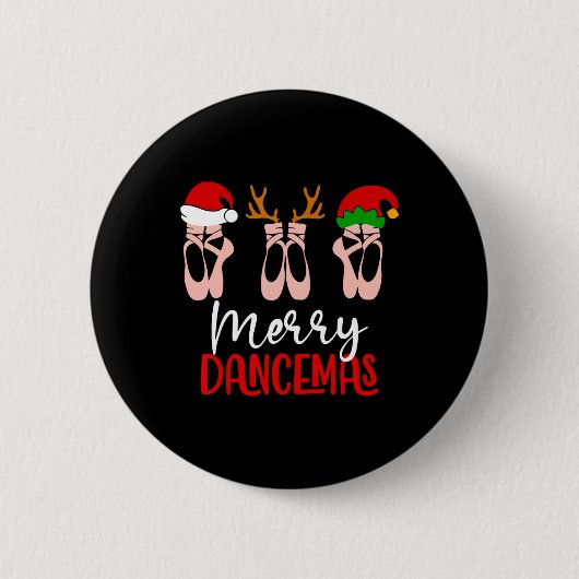Badge Rond 5 Cm Joyeuses danses (Devant)