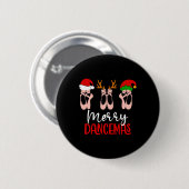 Badge Rond 5 Cm Joyeuses danses (Devant & derrière)