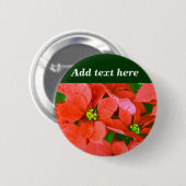 Badge Rond 5 Cm Joyeuses fêtes_ (Devant & derrière)
