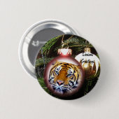 Badge Rond 5 Cm Joyeuses Fêtes #5_ (Devant & derrière)