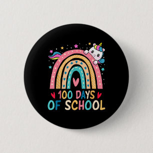 Badge Rond 5 Cm Joyeux 100ème Jour De L'École Enseignant Enfants 1