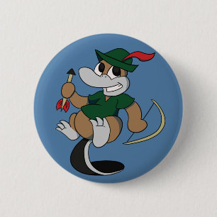 Badge Rond 5 Cm Joyeux bouton de Platypi