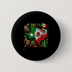 Badge Rond 5 Cm Joyeux Cinco De Mayo Fête Mexicaine Hommes Femmes