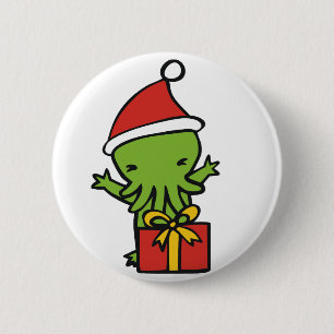 Badge Rond 5 Cm Joyeux Cthulmas