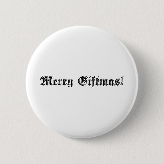 Badge Rond 5 Cm Joyeux Giftmas ! (Devant)