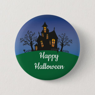 Badge Rond 5 Cm Joyeux Halloween