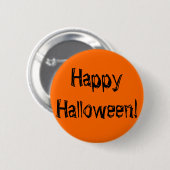Badge Rond 5 Cm Joyeux Halloween ! (Devant & derrière)