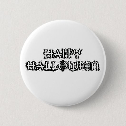 Badge Rond 5 Cm Joyeux Halloween (Devant)