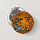 Badge Rond 5 Cm Joyeux Halloween ! 5 (Devant & derrière)