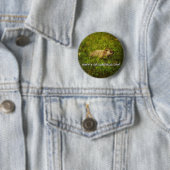 Badge Rond 5 Cm Joyeux Jour de la Marmotte ! bouton (En situation)