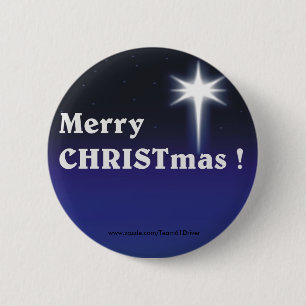 Badge Rond 5 Cm Joyeux Noël !