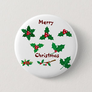 Badge Rond 5 Cm Joyeux Noël