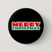 Badge Rond 5 Cm Joyeux Noël (Devant)