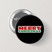 Badge Rond 5 Cm Joyeux Noël (Devant & derrière)