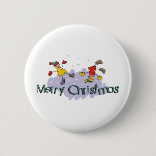 Badge Rond 5 Cm Joyeux Noël