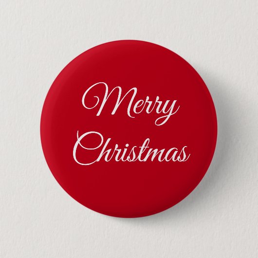 Badge Rond 5 Cm Joyeux Noël (Devant)