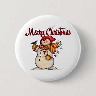 Badge Rond 5 Cm Joyeux Noël