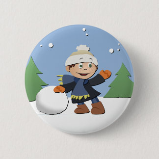 Badge Rond 5 Cm Joyeux Noël