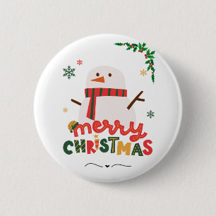 Badge Rond 5 Cm Joyeux Noël