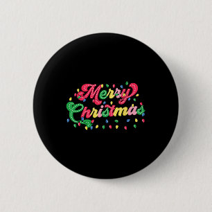 Badge Rond 5 Cm Joyeux Noël 2024 Famille correspondant Noël Lig