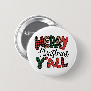 Badge Rond 5 Cm Joyeux Noël à vous, jolie famille, tenue de Noël a