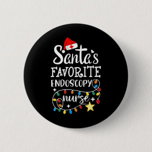 Badge Rond 5 Cm Joyeux Noël Équipe d'infirmières préférées du Père