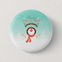 Joyeux Noël et Nouvel An bleu blanc bonhomme de ne