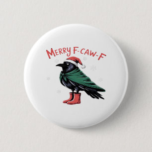 Badge Rond 5 Cm Joyeux Noël F Caw F Style Classique Vintage