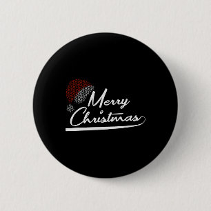 Badge Rond 5 Cm Joyeux Noël Noël présent Père Noël