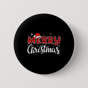 Badge Rond 5 Cm Joyeux Noël Renne Xmas Famille Femmes Hommes Amusa