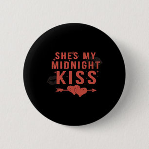 Badge Rond 5 Cm Joyeux Nouvel An Couples Elle Est Mon Baiser De Mi