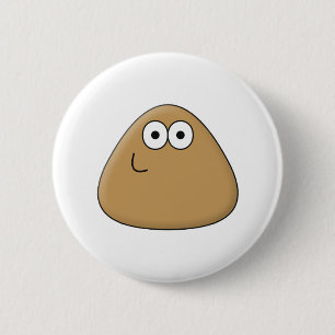 Badge Rond 5 Cm Joyeux Pou - Bouton