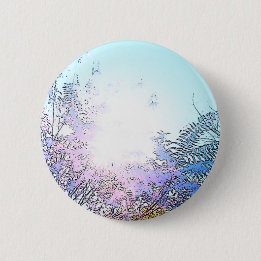 Badge Rond 5 Cm Joyeux soleil belle (Devant)