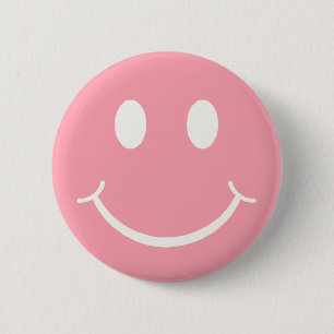 Badge Rond 5 Cm Joyeux visage