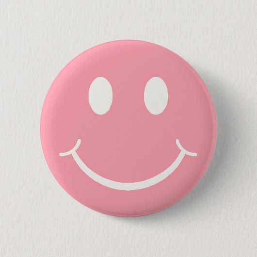 Badge Rond 5 Cm Joyeux visage (Devant)