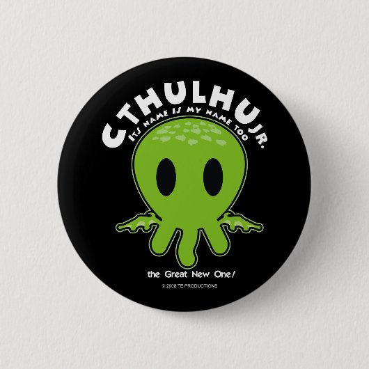 Badge Rond 5 Cm JR de Cthulhu - icône (Devant)