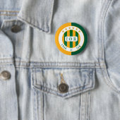 Badge Rond 5 Cm JS Kabylie (En situation)