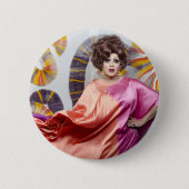 Badge Rond 5 Cm Juanita DAVANTAGE ! (Devant)