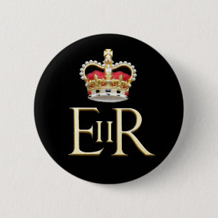 Badge Rond 5 Cm Jubilé royal