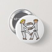 Badge Rond 5 Cm Judo (Devant & derrière)