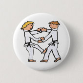 Badge Rond 5 Cm Judo (Devant)