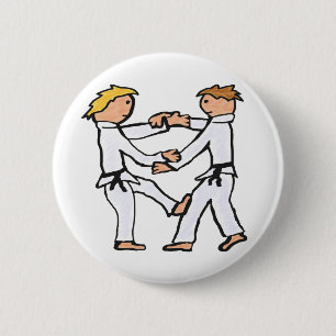 Badge Rond 5 Cm Judo