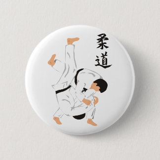 Badge Rond 5 Cm Judo
