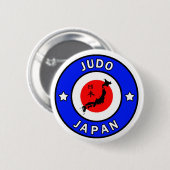 Badge Rond 5 Cm Judo (Devant & derrière)