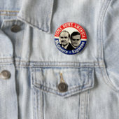 Badge Rond 5 Cm Jugate de McGovern-Eagleton - bouton (En situation)