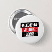 Badge Rond 5 Cm Juge Bouddha 2020 (Devant & derrière)