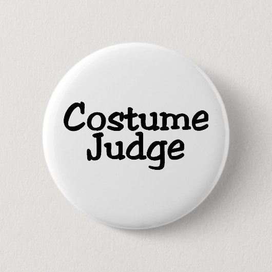 Badge Rond 5 Cm Juge de costume (Devant)
